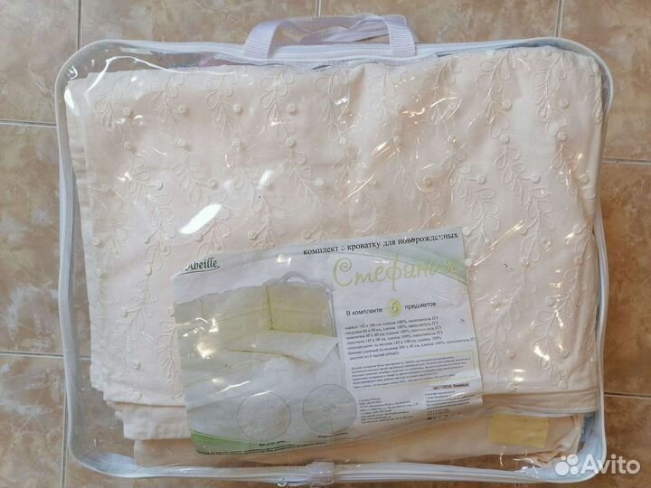 Комплект в кроватку 6 предметов