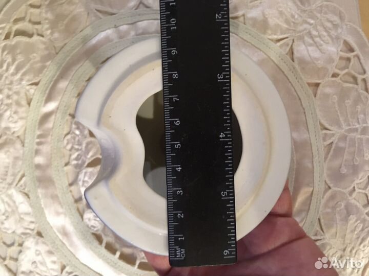 Крышка сахарницы Гжель