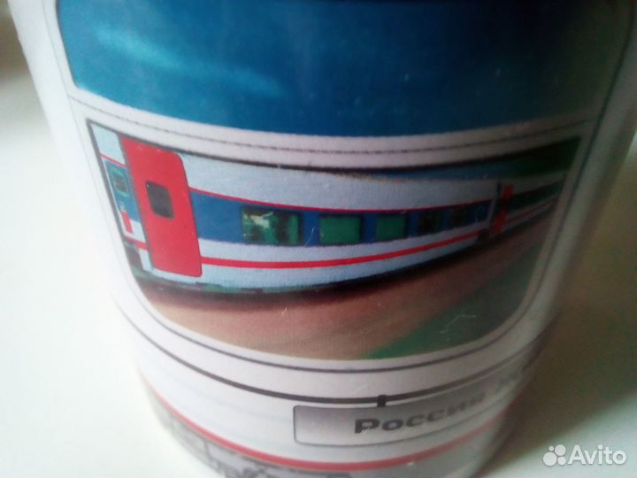 Бокал ж/д принт