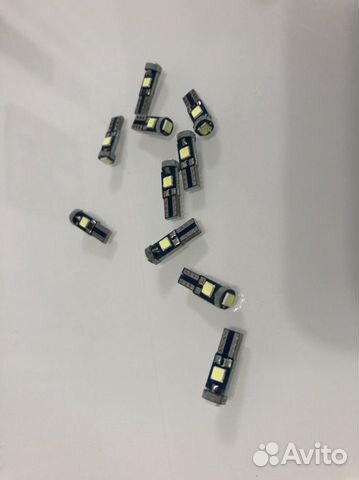 Led лампы T5 W3W W1.2W 12 В