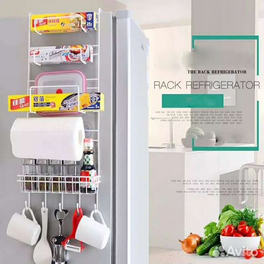 Органайзер на холодильник для боковой панели