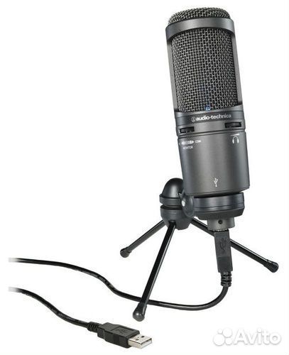 Audio-Technica AT2020 USB+ микрофон новый