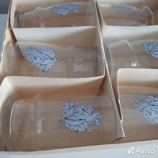 Набор стаканов СССР стеклозавод Неман