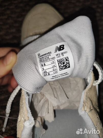 Кроссовки new balance 996