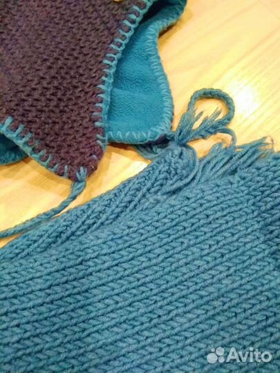 Детская шапка и шарф