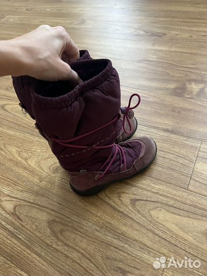 Зимние сапоги ecco