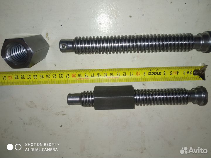 Винт + гайка, крепёжный