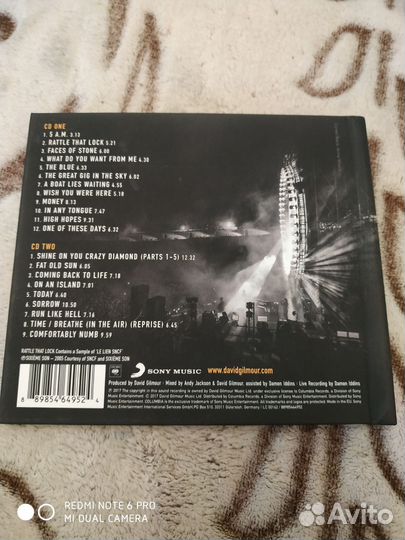 Девид Гилмор: два двойных альбома на CD