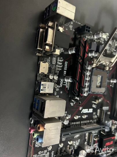 Материнская плата asus prime B250M-plus LGA1151