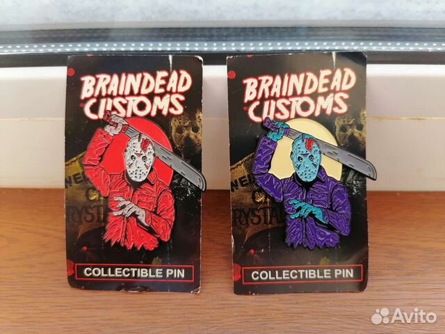 Значок Пятница 13 эмаль