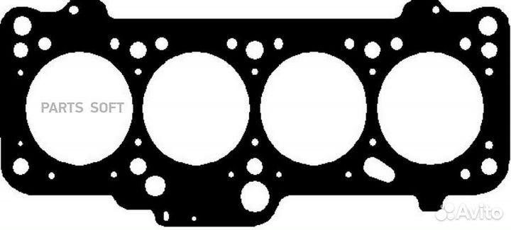 Elring 914.848 прокладка ГБЦ\ Audi 80, VW Passat/Golf/T4 1.9D/TD 89
