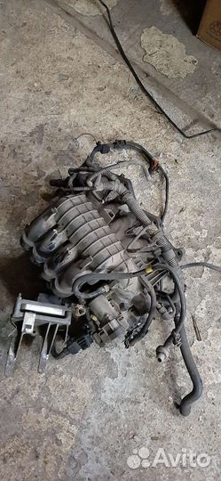 Впускной коллектор, дроссель fiat albea