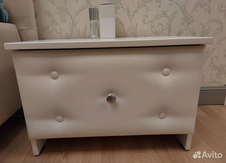 Тумба прикроватная белая орматек