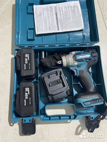 Гайковерт аккумуляторный makita