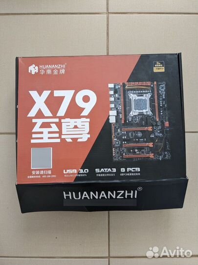 Комплект huananzhi Deluxe X79, Xeon E5-2689,16gb