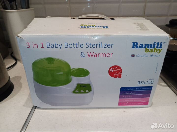 Стерилизатор и подогреватель Ramili baby BSS250