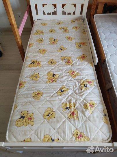 Детская кровать IKEA с матрасом