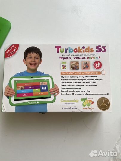 Планшет детский turbokids