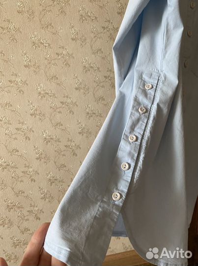 Рубашка для школы, удлиненная, 146 см