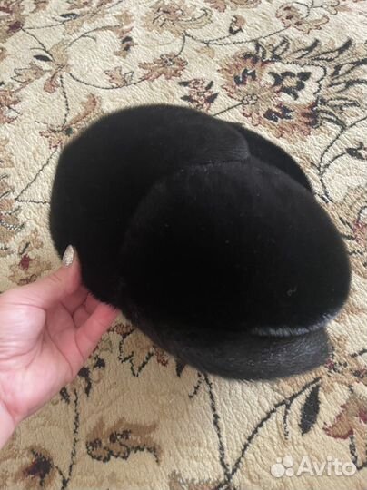 Меховая мужская кепка
