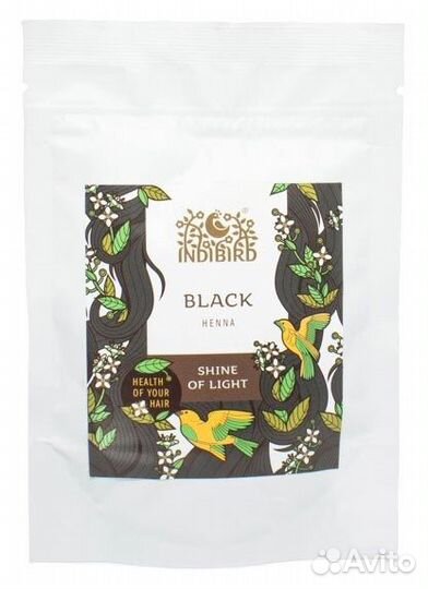 Хна черная Indibird 50 г