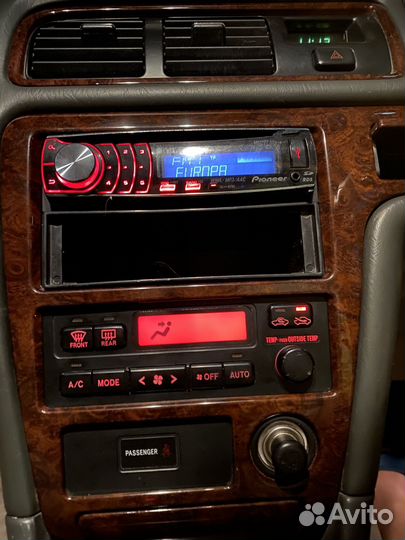 Блок управления климат контролем toyota