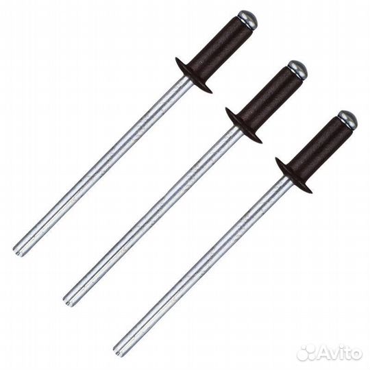 Заклёпка вытяжная RAL8017 4х10 мм цвет тёмно-корич