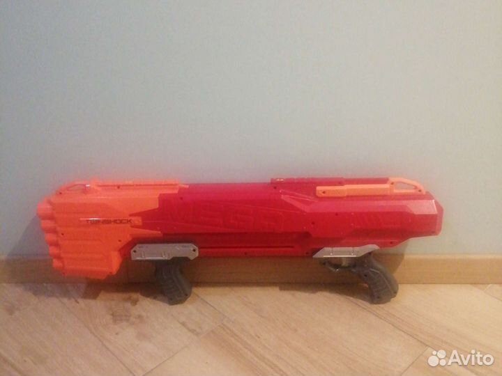Бластер nerf mega twinshock