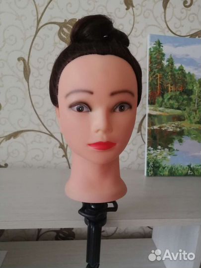 Голова - муляж ученический (парик)