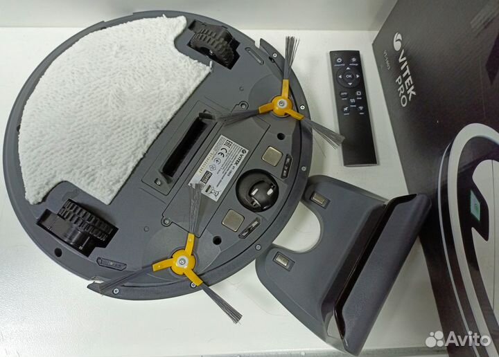 Робот Vitek для идеальной сухой и влажной уборки