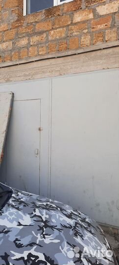 Ворота гаражные металлические бу