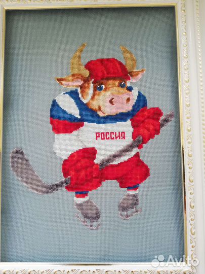 Картина вышитая крестом