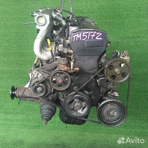 Двигатель в сборе двс toyota corsa EL55 5E-FE 1995