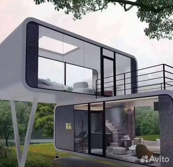 Модульный дом капсульный