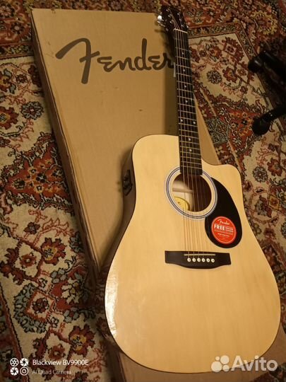 Эл. акустическая гитара Fender Squier SA-105CE NA