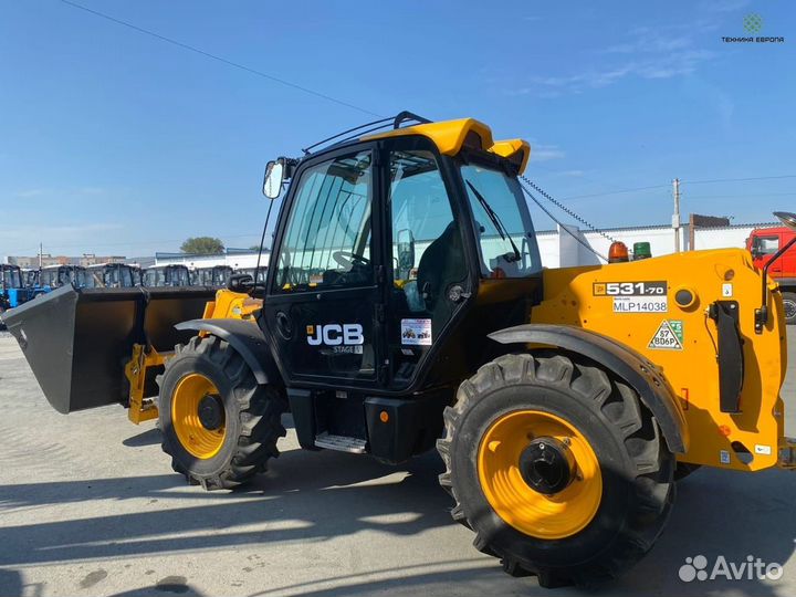 Телескопический погрузчик JCB 531-70, 2021