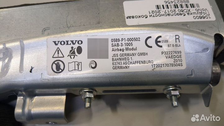 Подушка безопасности в сиденье Volvo XC60 2017, 20
