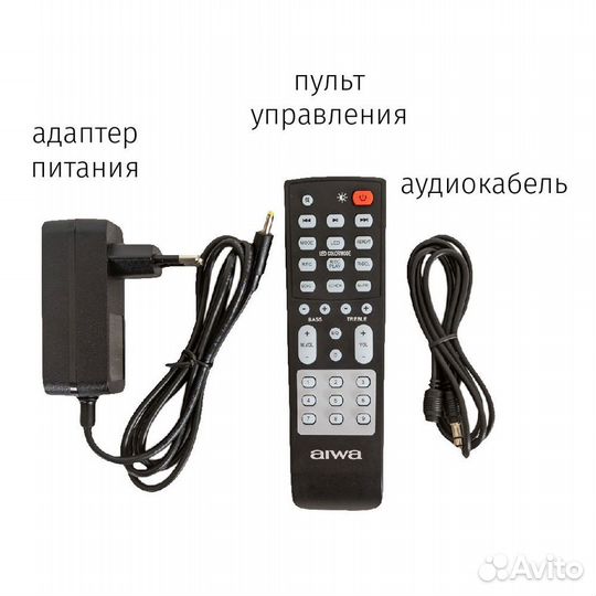 Минисистема CAS-200 50Вт MP3/WMA/flac aiwa