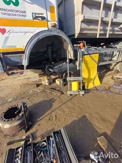 Замена шкворней выпрессовка шкворней