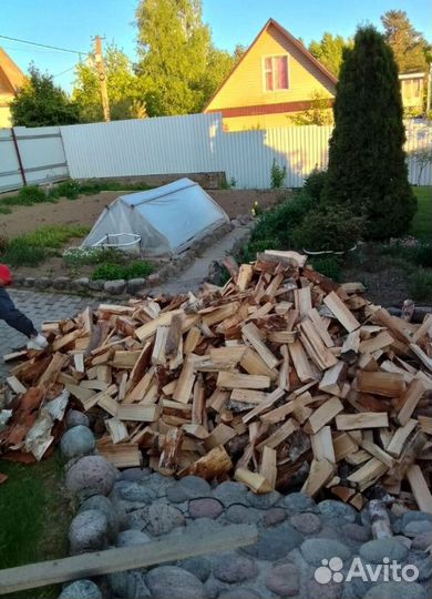 Дрова качественные колотые