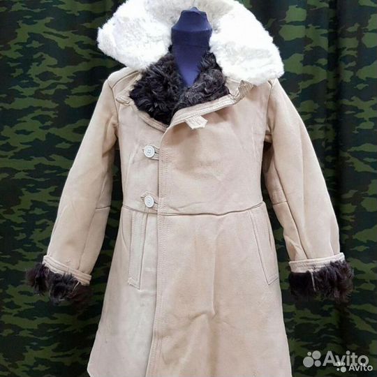 Меховой Тулуп офицерский Бекеша