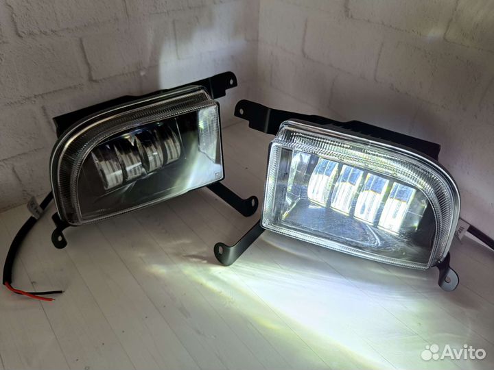 Светодиодные противотуманные фары на Лачетти