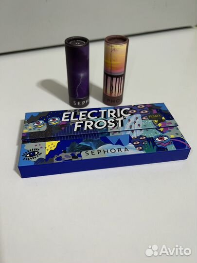 Sephora тени+ помада
