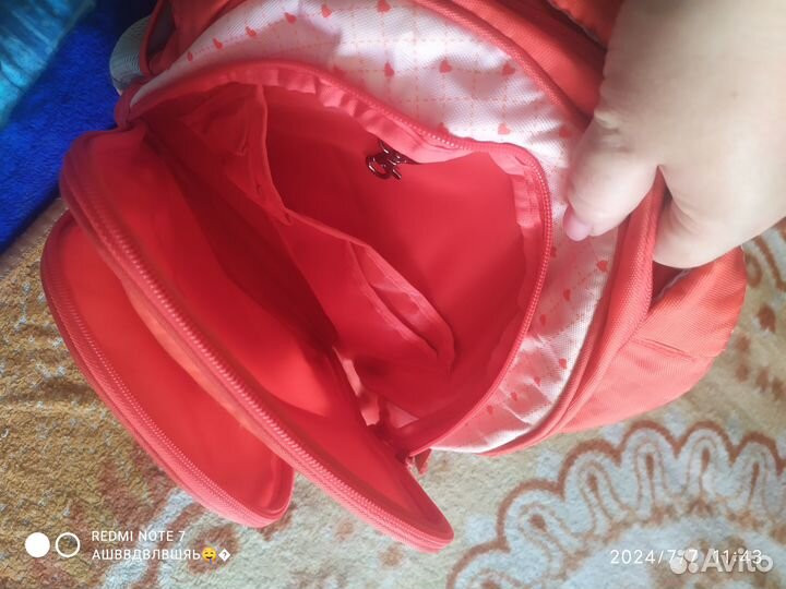 Рюкзак школьный для девочки 1 класс