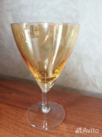 Фужеры бокалы цветное стекло СССР