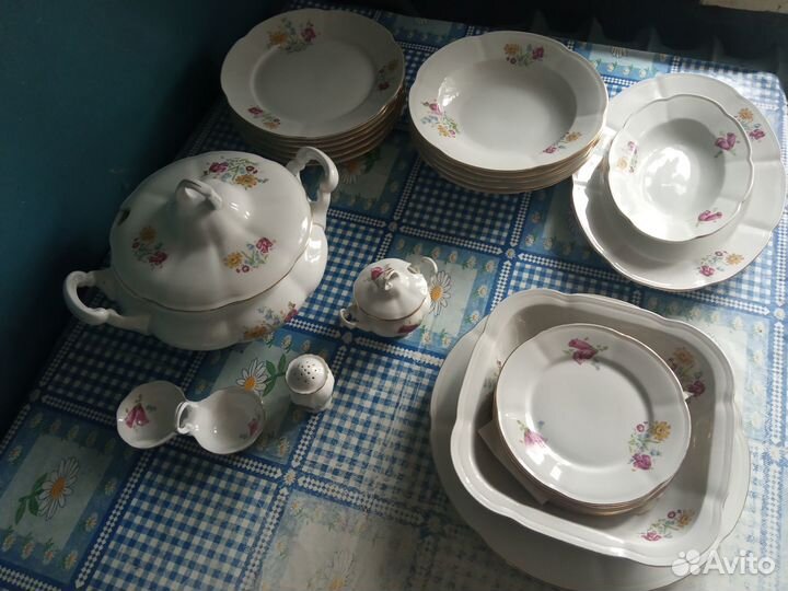 Столовый сервиз польский Chodziez