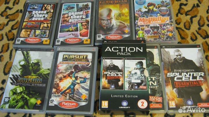 Игры N64.,Sony PSP