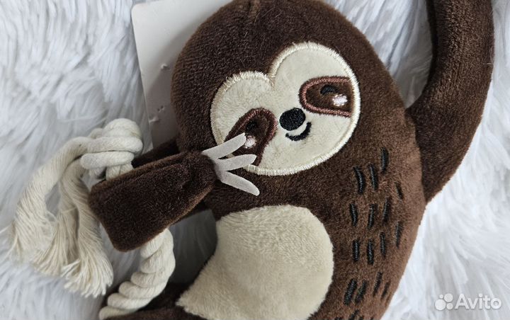 Игрушки для собак Ленивец, 25 см