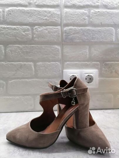 Туфли женские 36 размер натуральная замша