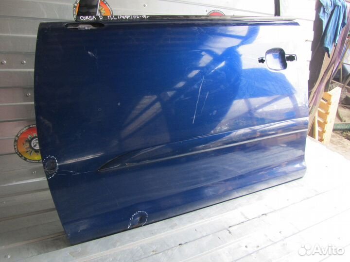 Дверь передняя левая Opel Corsa D 06-15г (Корса)